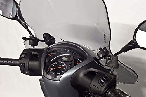 Puig 6436H City Touring improved wind protection, Smoke