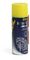 MANNOL Schmierfett Sprühfett (weiß) - White Grease - 24x450ml