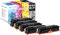 schneiderprintware 5 Toner (30 Prozent mehr Druckleistung) kompatibel zu CC530A CC531A CC532A CC533A 304A für HP Color Laserjet CP2025 CP2025dn CP2025n CM2320fxi MFP CM2320nf MFP