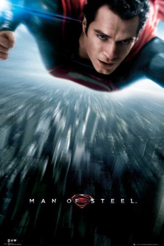 Man of Steel - One Sheet - Reboot Superman Zack Snyder Film Movie Poster Plakat Druck - Grösse 61x91,5 cm