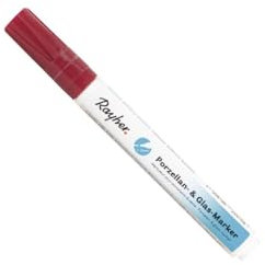 Rayher Marker Porcellana&Vetro, Bordeaux, 1-2 Mm, 38709291