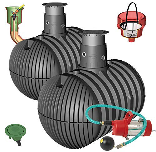 Carat 13000 L Garten-Komfort - Graf Erdtank-Paket befahrbar