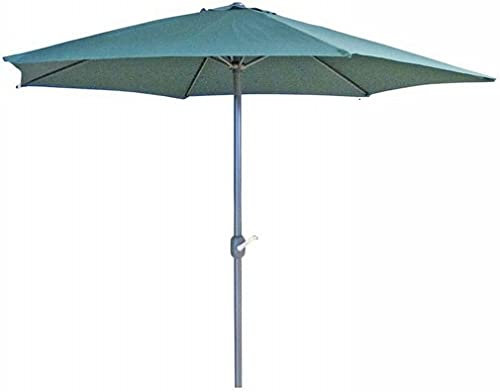 Gerimport SOMBRILLA 3MT DIAMETRO Verde con MANIVELA
