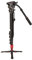 Kenro Aluminium Video Monopod Kit with VH01F Flat Base Fluid Head