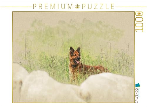 CALVENDO Puzzle EIN Motiv aus dem Kalender Altdeutsche Hütehunde 2017 | 1000 Teile Lege-Größe 64 x 48 cm Foto-Puzzle für glückliche Stunden