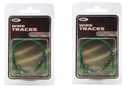 x 6 wire traces pike fishing