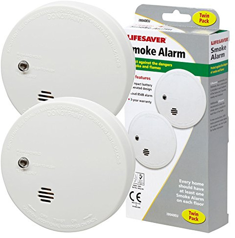 Kidde Pack de 2 detectores de Humo, KID9040TLSB