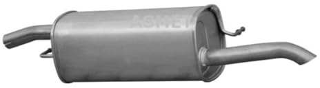 Schalldämpfer hinten