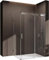 doporro Duschkabine Schiebetür Dusche Eckdusche 80x110x195cm Duschabtrennung mit Schiebetür inkl. 4cm Duschtasse ESG-Sicherheitsglas Klarglas 4-Punktbefestigung inkl. Nano-Beschichtung Ravenna17-2