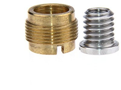 CAMVATE Mikrofon Schrauben 1/4 konvertieren 3/8 & 3/8 konvertieren 5/8 Adapter