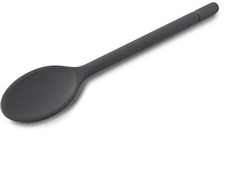 Zeal Silicone Non-Stick Cooking Spoon (30cm) -Dark Grey, 30 cm