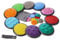 Taktile Scheiben Komplett-Set, Sinnestrainer, Fühlspiel, Tastspiel, 20-tlg.