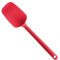 MASTRAD - Spatule - Cuillère - Préparation Cuisson Mélanger - Unibloc - En Silicone - Ne Raye Pas Les Casseroles - Rouge