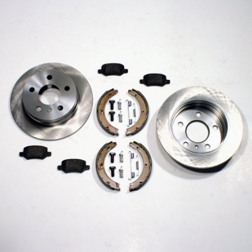 Bremsscheiben/Bremsen Set + Zubehör hinten