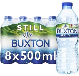Buxton Still Natural Mineral Water 8x500ml