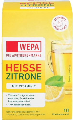 apoday Heiße Zitrone Portionsbeutel, 10 St. Beutel