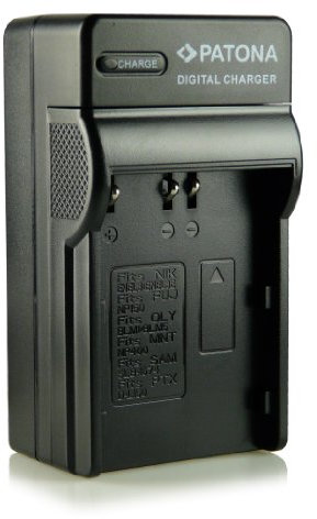PATONA 3in1 Caricatore per EN-EL3 ENEL3a EN-EL3E Batterie Compatibile con Nikon D40 D50 D60 D70 D80 D90 D100 D200 D300 D700 D900 D3000 D5000