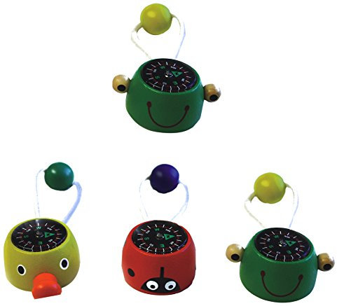 Eduplay 800496 Tierkompass aus Holz, bunt