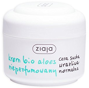 Ziaja Aloe BIO Gesichtscreme unparfümiert /// Krem bio aloes nieperfumowany 50ml