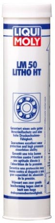 LIQUI MOLY LM 50 Litho HT | 400 g | Schmierfett | SKU: 3406, farblos