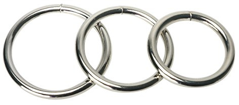 Master Series Trine Steel Ring Collection