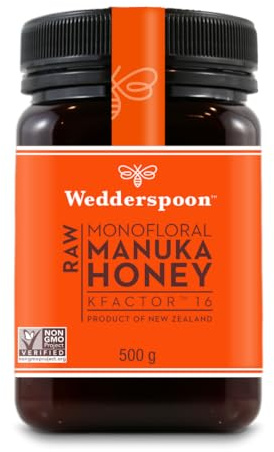 Wedderspoon Manuka Honey KFactor 16, 500 g