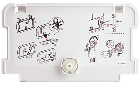 Grohe Blindplatte,Kpl. 43966000