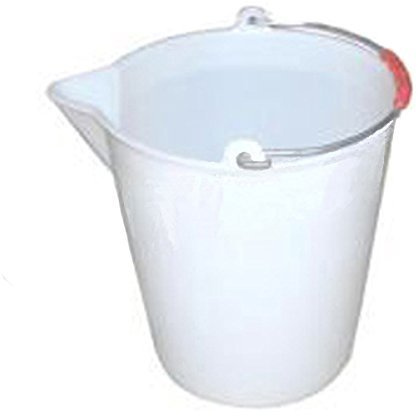 Eimer ICS aus Polyethylen mit Schnabel Weiß 12 LT [ICS]