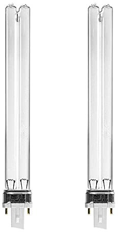 Pisces Twin Pack 11w (watt) PLS Replacement UV Bulb Lamp for Pond Filter UVC