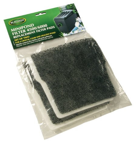 Blagdon Mini-Pond Carbon and Wool Replacement (Pack of 6)