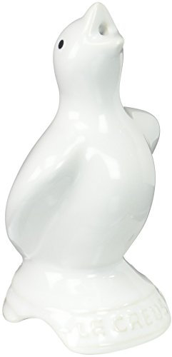 Le Creuset PG1875-0416 Stoneware Pie Bird, White