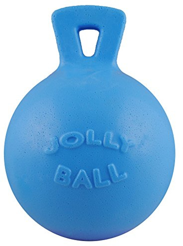 Jolly Pets JOLL044B Hundespielzeug - Tug-n-Toss, 10 cm, hellblau