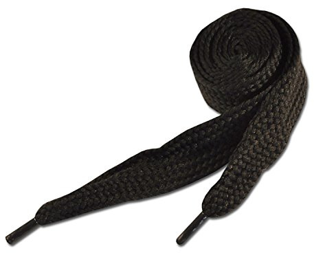 Underground Kulture Super Fat Wide Shoelaces for Trainers - 20mm x 120cm - Flat Coloured Replacement Laces for Sneakers, Skate Shoes, Basketball Boots & Casual Sports Footwear (Men & Women)