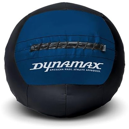 Dynamax 4,5 Kilogram Médecine Ball Souple Standard, Noir/Bleu