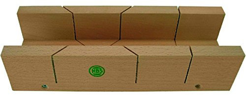 HaWe 0232.4 Schneidlade 250x57x40mm aus Rotbuche