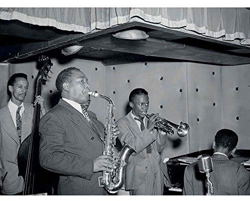 Bumblebeaver Vintage Photo Music Jazz Parker Davis Group Legends Poster Art Print Jahrgang Foto Musik Gruppe Legende Kunstdruck