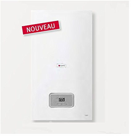 CHAUDIERE MURALE GAZ A CONDENSATION CHAUFFAGE + EAU CHAUDE 35 KW GAMME SEMIAFAST F 35 SAUNIER DUVAL