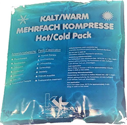 KALT-WARM Mehrfachkompresse 13x14 cm lose 1 St