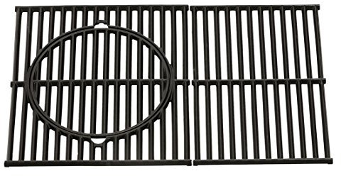 Dehner Grillrost für Lancaster 400, ca. 50 x 44.5 x 5 cm, Gusseisen, schwarz