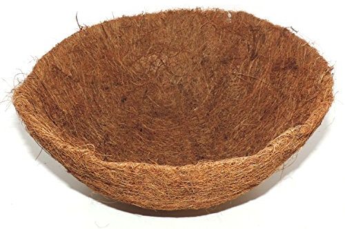 LB H&F Pflanzeinsatz für Hängeampel Hängekorb (Kokoseinlage 25 Ø)