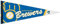 MLB 85409013 Milwaukee Brewers Premium Wimpel, 30,5 x 76,2 cm