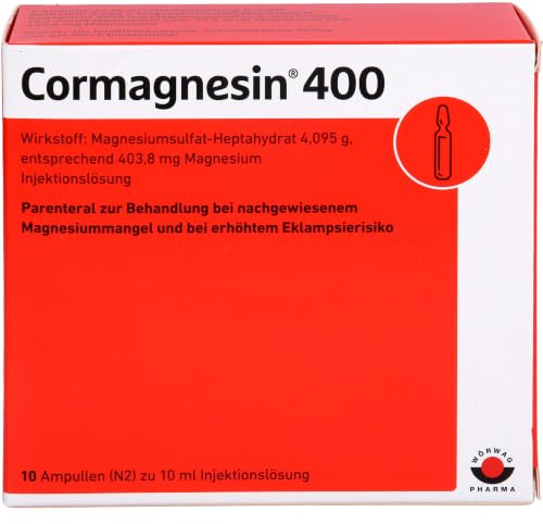 CORMAGNESIN 400 Ampullen 10X10 ml