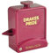 Drakes Pride Rinklock 12ft String Measure with belt Clip and Calipers - Maroon by Drakes Pride