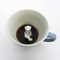 Ceature Cups Otter-Keramiktasse (325 Milliliter, Graublau) | Auf der Innenseite versteckte Tiermotive | Weihnachts- und Geburtstagsgeschenk für Kaffee- und Teeliebhaber