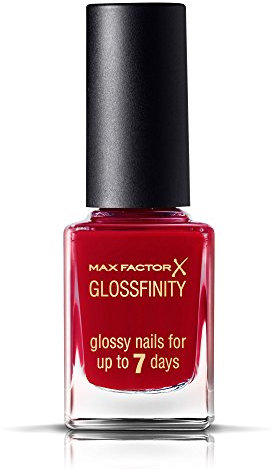 Max Factor Glossfinity Nail Polish, Red Passion