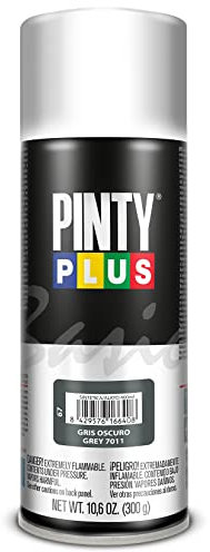 PINTYPLUS Pintura en spray BASIC 520cc Gris Oscuro 7011