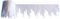 pemmiproducts Eiszapfen aus Schneevlies 400 x 30 cm, ca. 3mm dick, 4 Stück, Gesamtlänge: 16 m (EUR 2,06/m),Dekoschnee