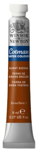 Winsor & Newton Cotman Watercolour 8ml Burnt Sienna