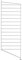 Unbekannt String - Bodenleiter für String Regal 85 x 30 cm (2er Set), grau
