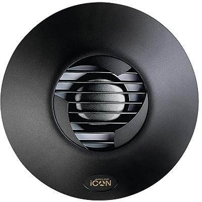 Airflow® iCON 60 Fan Cover in Elegant Anthracite – Perfect to Match Your Premium Décor – Compatible with iCON 60 Extractor Fan